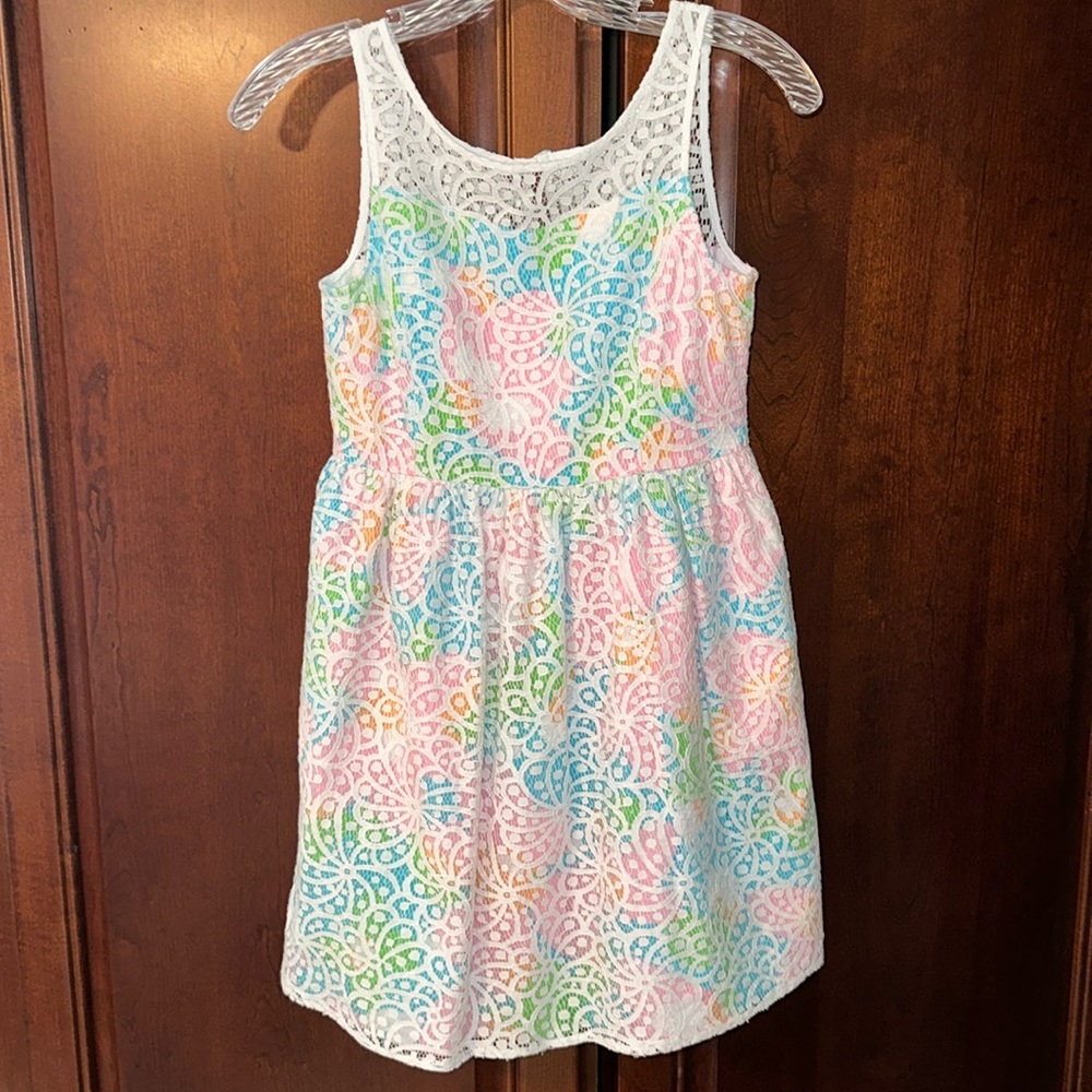 Lilly Pulitzer Girls size 12 sleeveless dress.